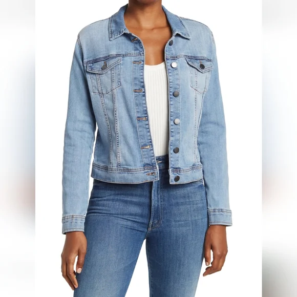 Caslon Jackets Coats Caslon Classic Denim Jacket In Light